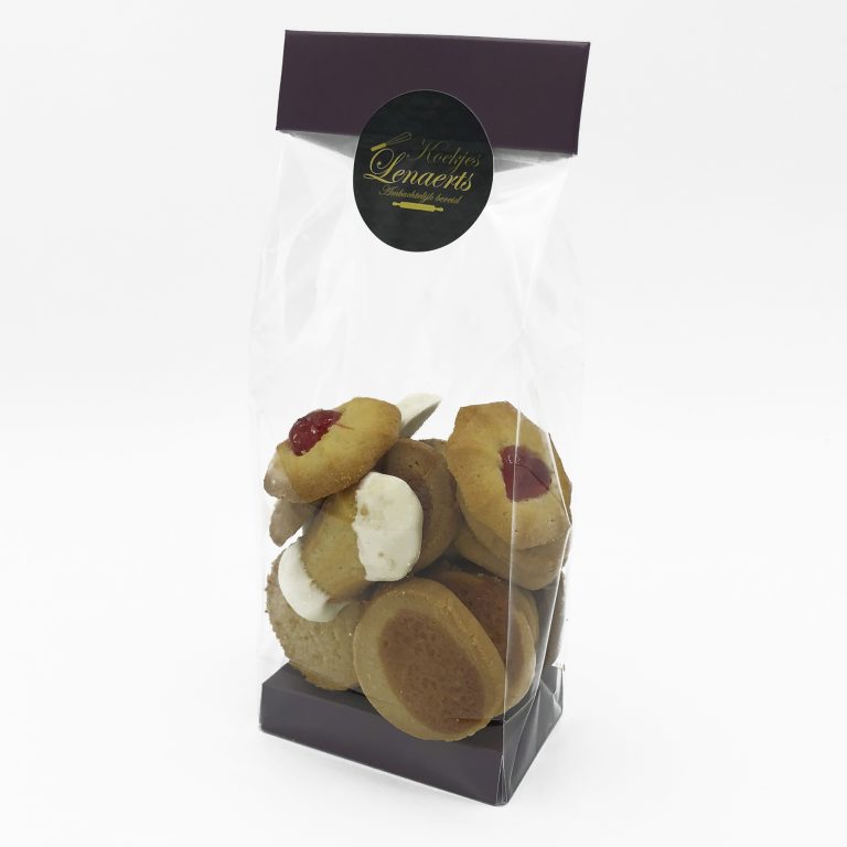 Zakje gemengde boterkoekjes (150gr)