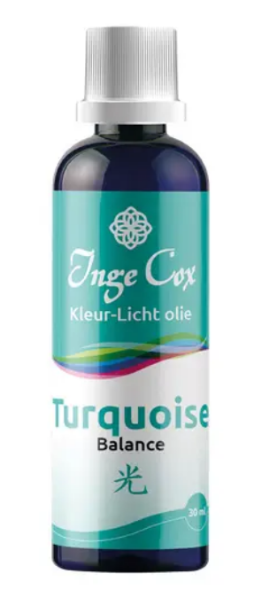 Kleur - Licht olie TURQUOISE 30ml (Inge Cox)