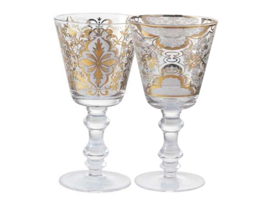 Goblet Livellara DAMASCO White, 300ml, 2-pack, giftbox 