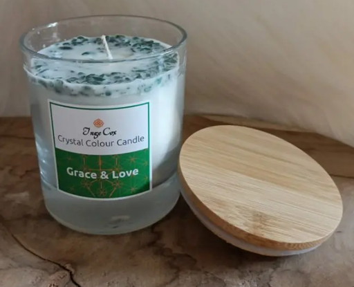 [ICCG-C] Crystal Kleuren Kaars Grace & Love