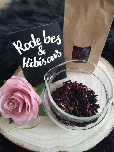 Rode bes & hibiscus 75GR