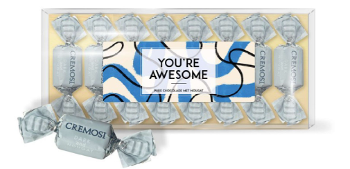 [C508.5] Cremosi "you are awesome" puur met nougat