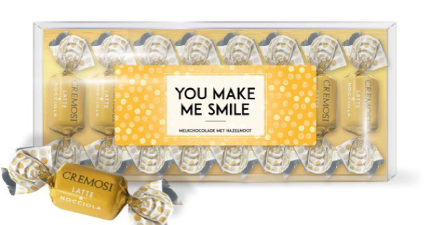 [C508.3] Cremosi "you make me smile" Melk / hazelnoot